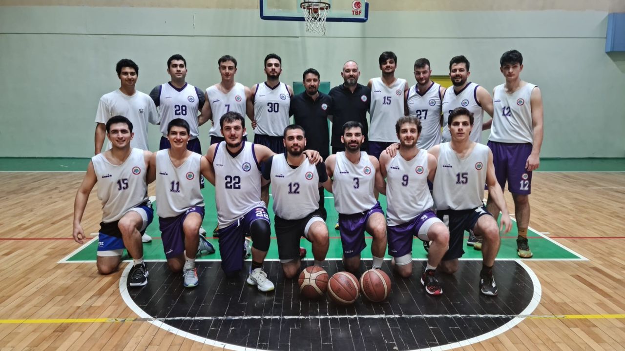 Erkekler Bölgesel Basketbol Ligi'nde 25 takım arasındayız