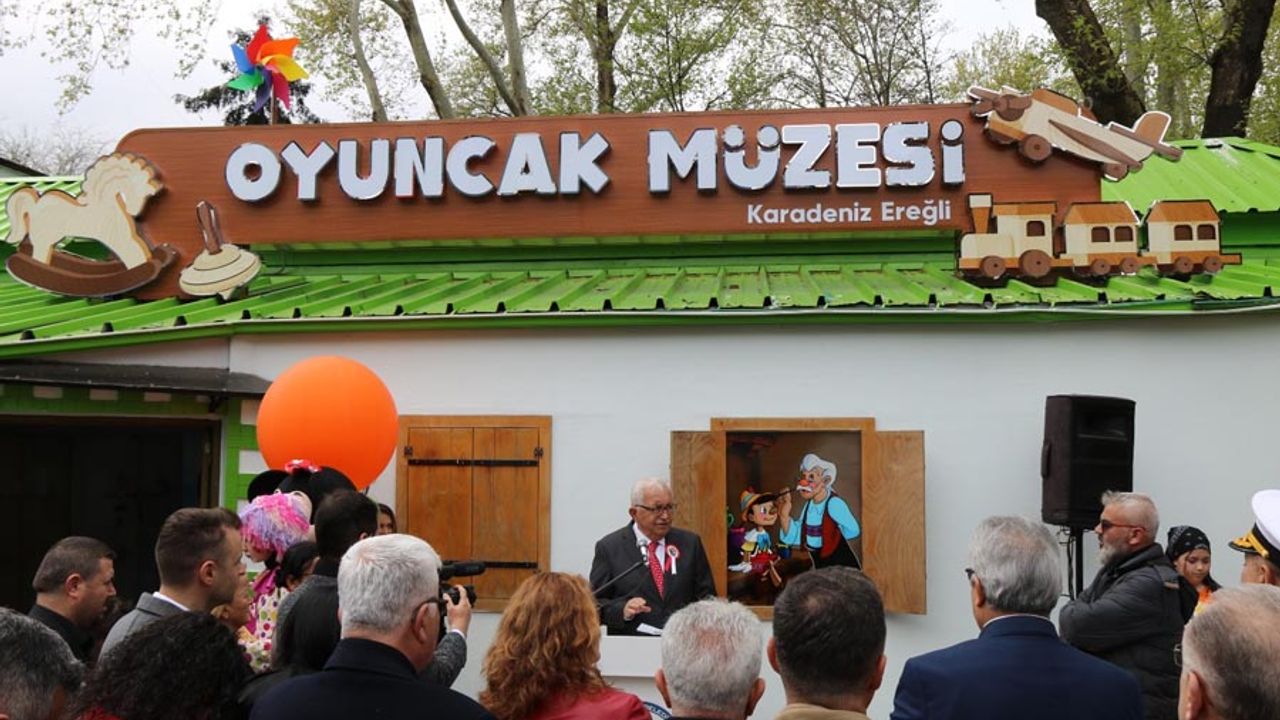 Türkiye’nin 9’uncu Oyuncak Müzesi Kdz. Ereğli’de