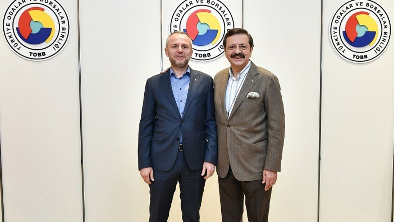 Keleş, TOBB Başkanı Hisarcıklıoğlu ile görüştü