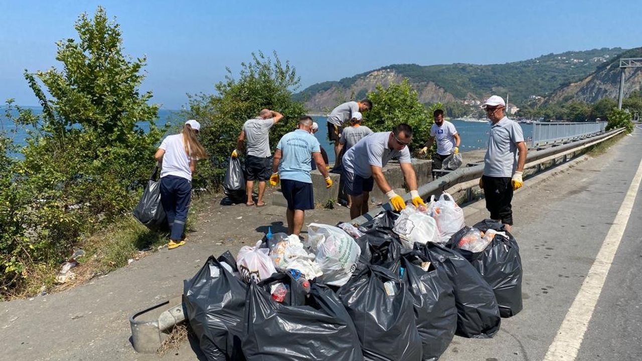 'Plajlar bölgesi çöplerden arındırıldı'