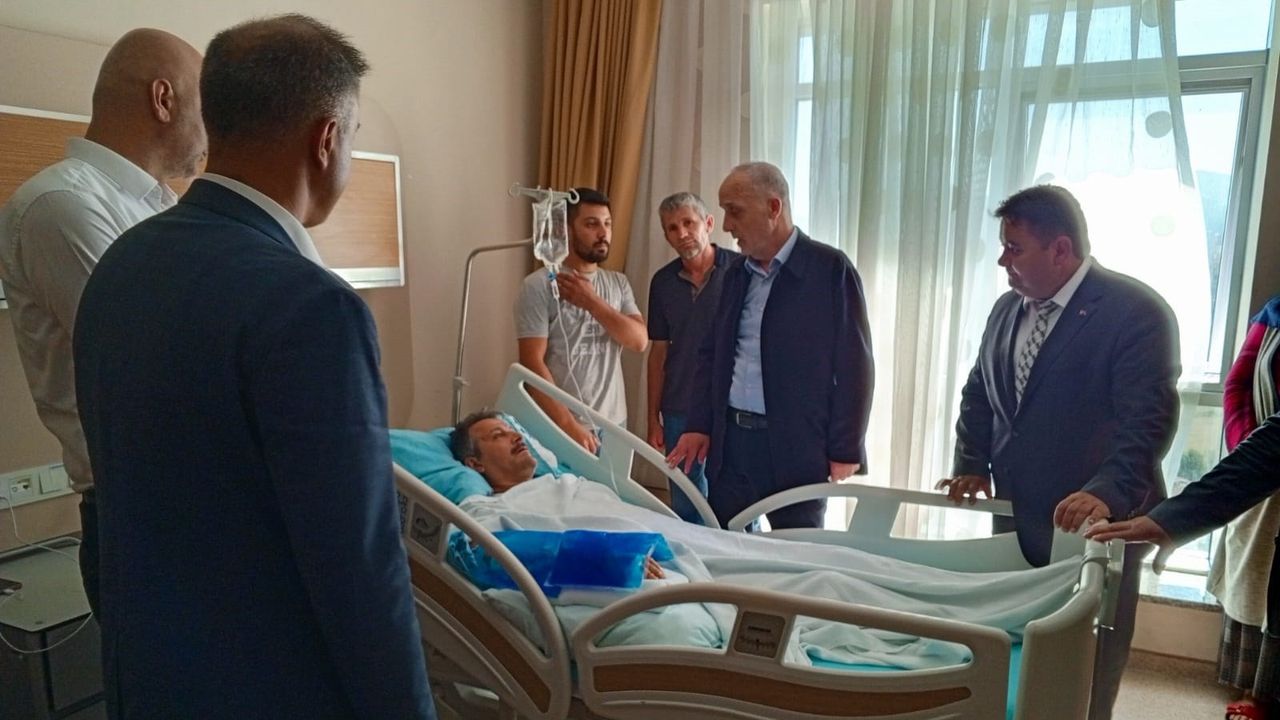TÜRK-İŞ Genel Başkanı Atalay ve Yeşil’den madenciye ziyaret