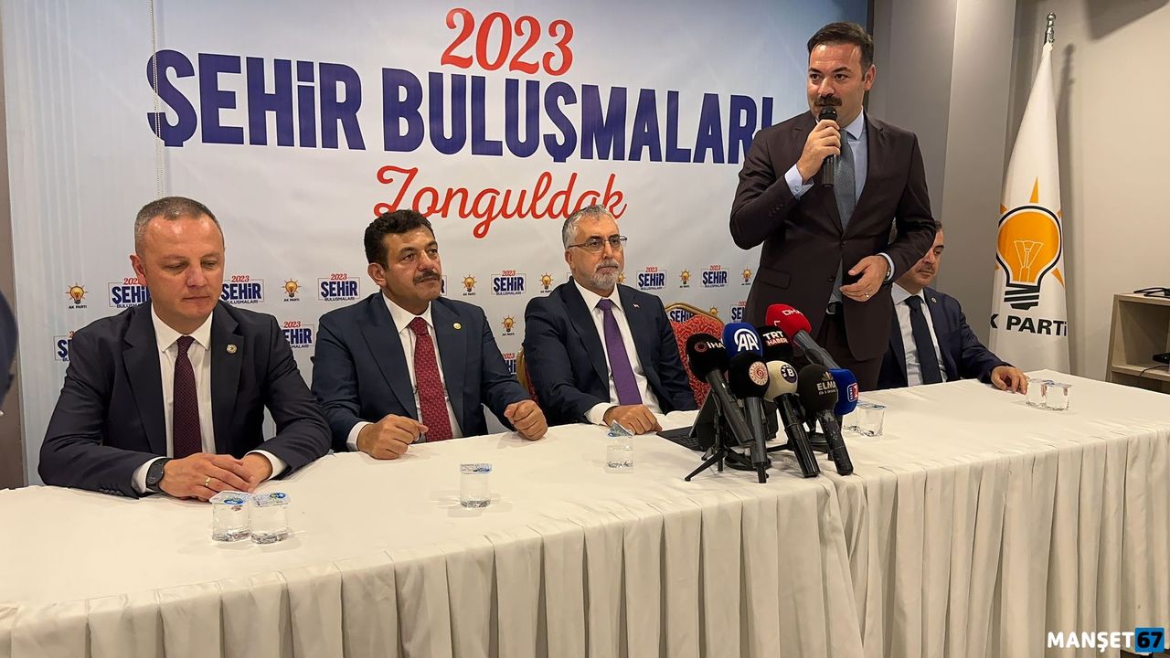 Bakan Işıkhan AK Parti’de: “Zonguldak’ın kömürü kara ama; geleceği ak!”