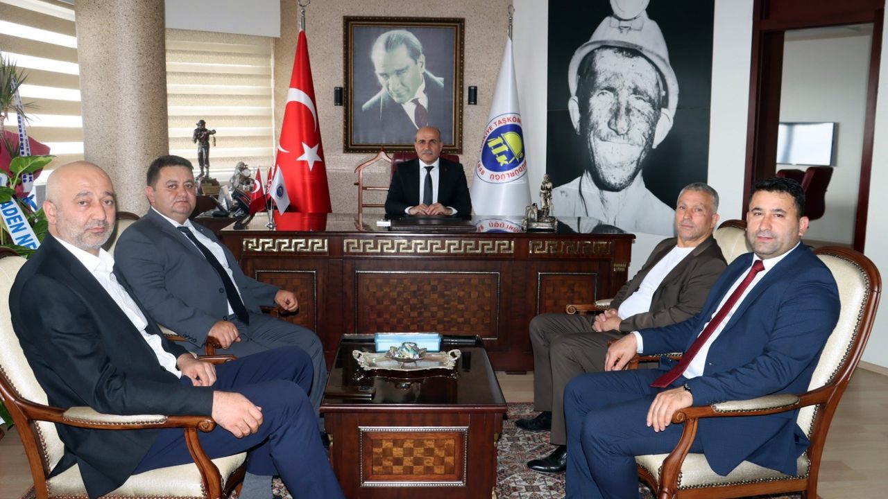 GMİS’ten TTK Genel Müdürü Kiraz'a hayırlı olsun ziyareti
