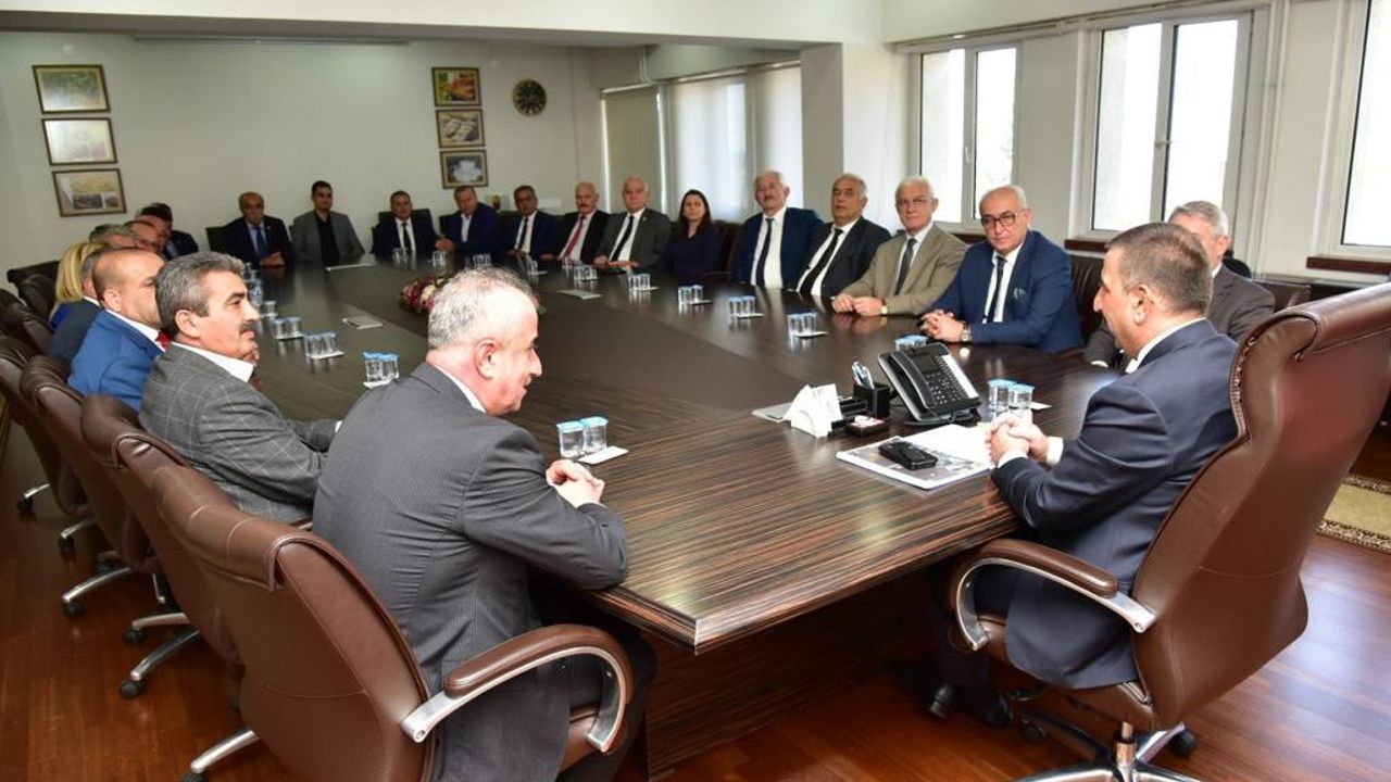 İl Genel Meclisi üyelerinden Hacıbektaşoğlu’na ziyaret