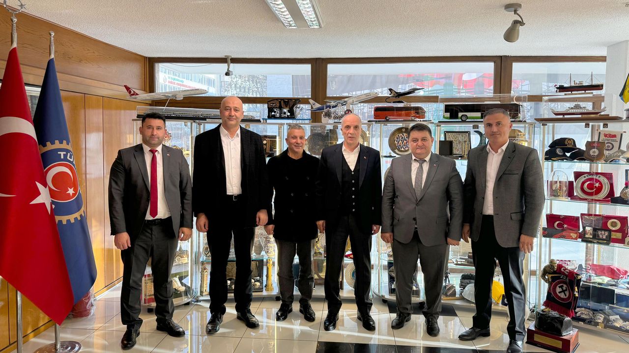 GMİS Yönetiminden TÜRK-İŞ Genel Başkanı Atalay'a ziyaret