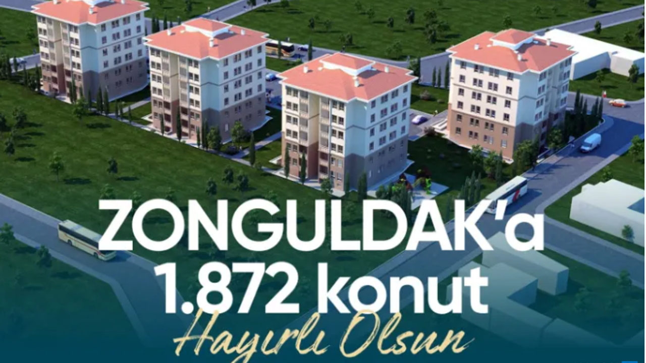 Zonguldak’ta 1.872 sosyal konut hayata geçiyor....