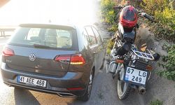 Seyir halinde önünde otomobile çarptı…