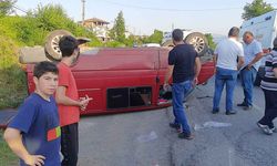 Kamyonet takla attı… Çok sayıda yaralı var…