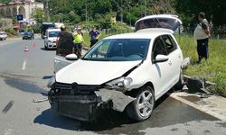 Otomobil hurdaya döndü… Sürücüsü yaralandı…