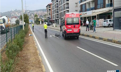 Bisikletiyle karşıya geçerken minibüs çarptı 1 ölü