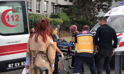 Sahilde yürüyüşe çıkan baba ve kızı hastanelik oldu