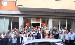 Saffet Bozkurt Muhtarlar Derneği ziyareti