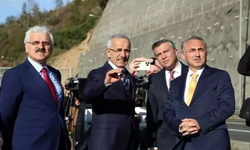 Bakan Uraloğlu Bolu Dağı Tüneli'nin açılışını yaptı