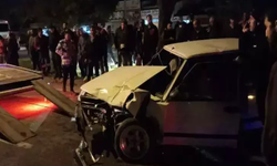 4 otomobil çarpıştı ! 5'i çocuk 9 yaralı