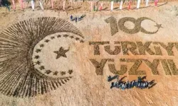 Türkiye Yüzyılı logolu hatıra ormanı