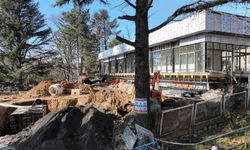 Kafeterya inşaatı yükseliyor son aşamaya geçildi
