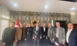 Karaarslan Belediye Başkanı Mustafa Aydın'ı ziyaret etti
