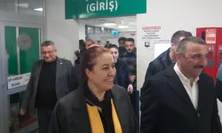 Vali Osman Hacıbektaşoğlu ve eşi  Acil Servis'te
