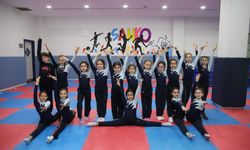 SANKO Okulları öğrencilerinin Jimnastik başarısı