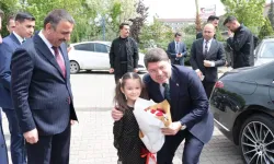 Adalet Bakanı Yılmaz Tunç'u Vali Hacıbektaşoğlu karşıladı