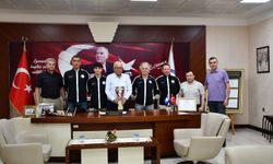 Paravolley Türkiye Şampiyonu Posbıyık'ı ziyaret etti...