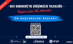 Batı Karadeniz'de girişimcilik yolculuğu başladı...