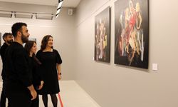 Eserler SANKO sanat galerisinde sanatseverler ile buluşuyor