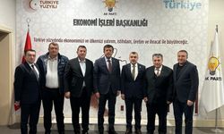 Ulupınar'dan, Nihat Zeybekçi'yi makamında ziyaret...