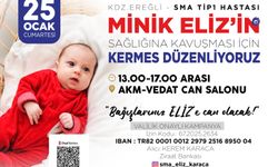 Minik Eliz için kermes düzenleniyor...