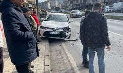 Trafik kazasında 1 çocuk yaralandı...