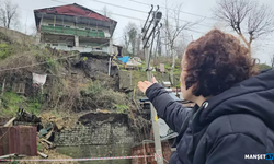 Zonguldak’ta heyelan... 3 ev tahliye edildi...