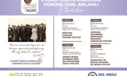 Kadınlar günü için etkinlik düzenlenecek...