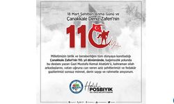 Başkan Posbıyık'tan 18 Mart Çanakkale Zaferi mesajı...