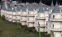 732 villa atıl kaldı... Dronla görüntülendi...