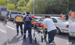 Otomobil ile  çekici çarpıştı... 3 yaralı...