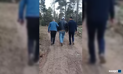 Aranan şahıs jandarma ekiplerince yakalandı...