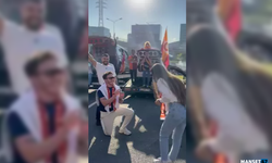 Şampiyonluk kutlamalarında evlilik teklifi...