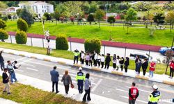 Jandarma Komutanlığı trafik timleri etkinlik düzenledi...