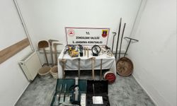 Define avcılarına Jandarma baskını...