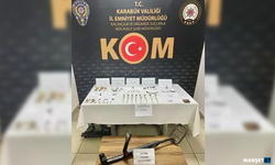 Tarihi eser operasyonu... 3 şüpheli yakalandı...