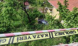 Yoldan çıktı... Metrelerce yüksekten uçtu...
