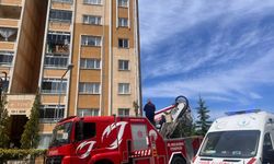 Evde çıkan yangın, paniğe yol açtı...