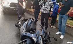 Otomobile arkadan çarptı... 1 kişi yaralandı...