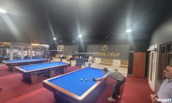 Özel 3 bant bilardo turnuvası başladı...