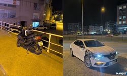 Kepez'de kaza... 1 kişi yaralandı...