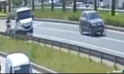 İşte o feci kazanın görüntüleri ortaya çıktı...