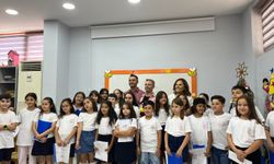 Çocuk korosu dönem sonu dinletisi yapıldı