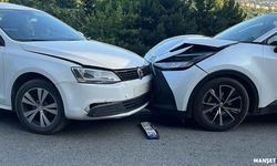 Kafa kafaya çarpıştılar… 1 yaralı…