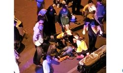 Stadyum yolunda kaza... Yaralılar var…