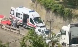Yüksekten düştü... Hastaneye kaldırıldı...